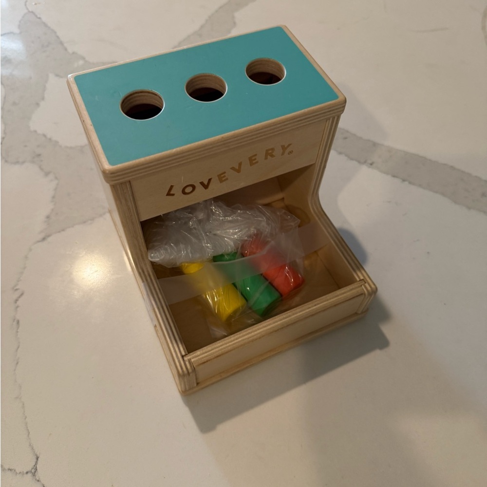 $19 ADD‎ ON Lovevery Wooden Peg Drop Thinker Play Set